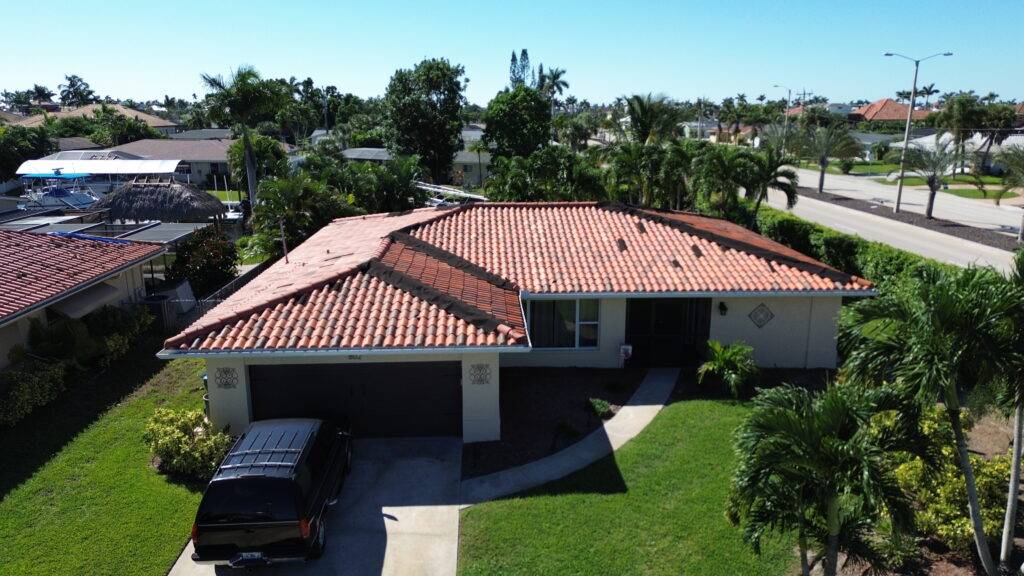 Roof repair in cape coral tile roof