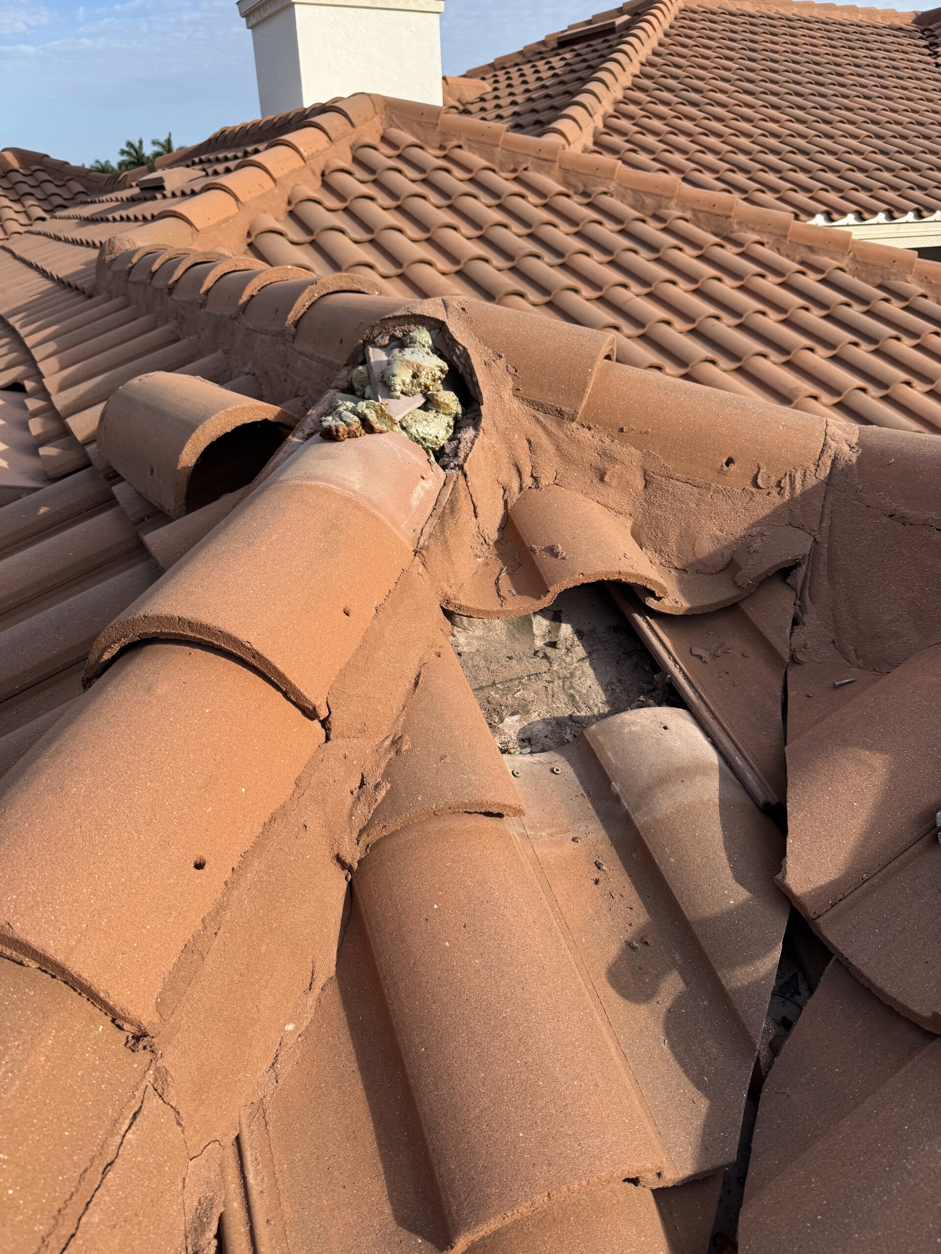 Concrete Hip Tile Roof Repair in Naples, FL