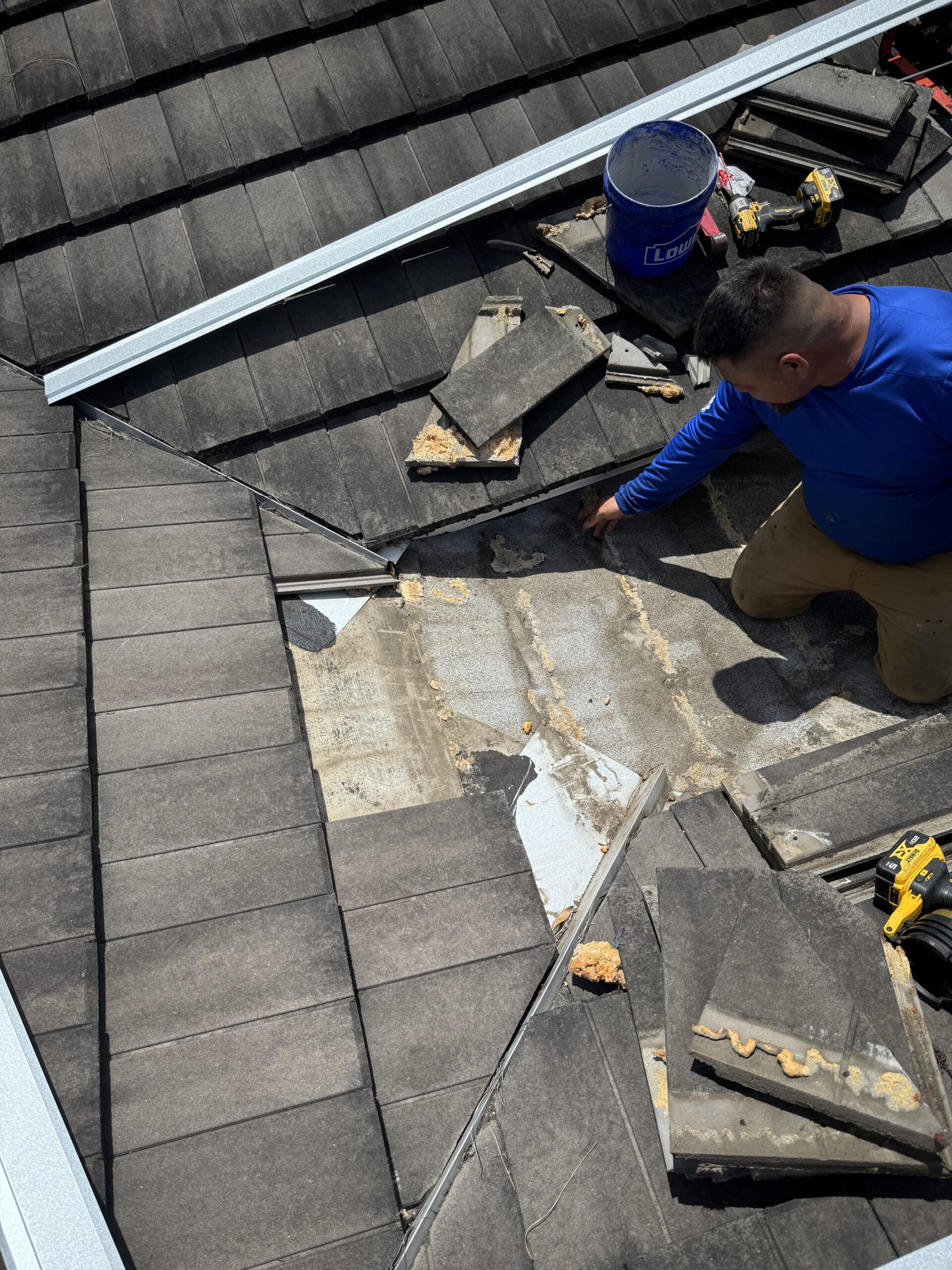 Tile Roof Flashing Repair in Naples, FL
